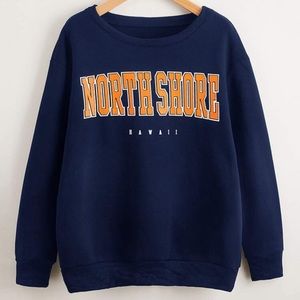 Drop shoulder Graphic Sweatshirt
